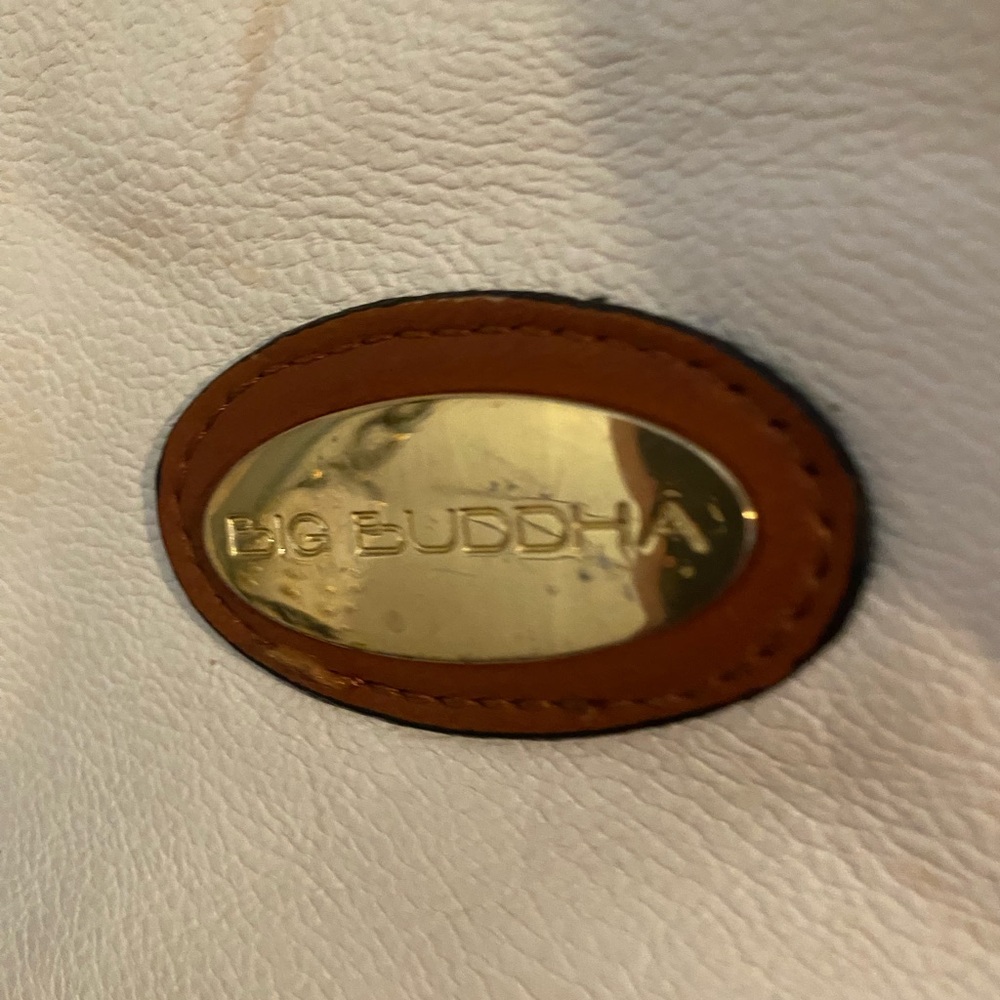 Big Buddha Cream and Brown Women's Bag